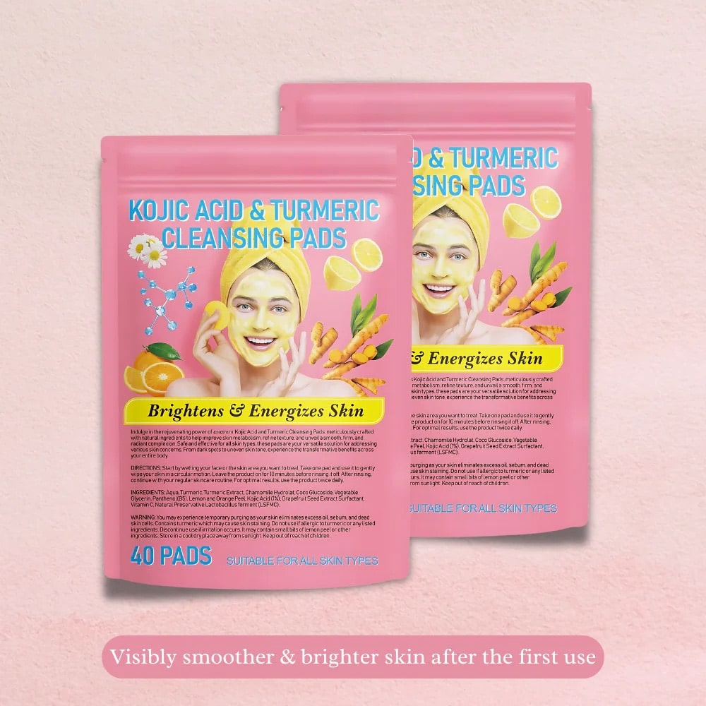 Aveva - Kojic Acid & Turmeric Cleansing Pads